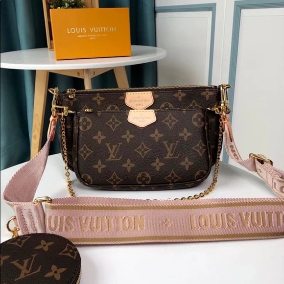 LV Pochette Accessories CrossBody Pink - Picture 2 of 9